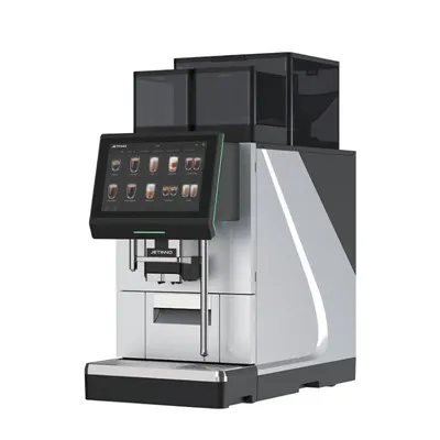 Kommerzielle Kaffeemaschine mit Doppelmühle